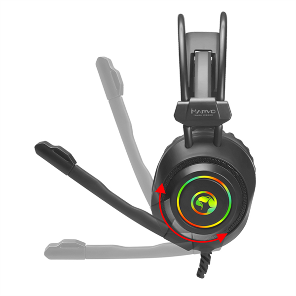 Gamer headset med surround - Microfon